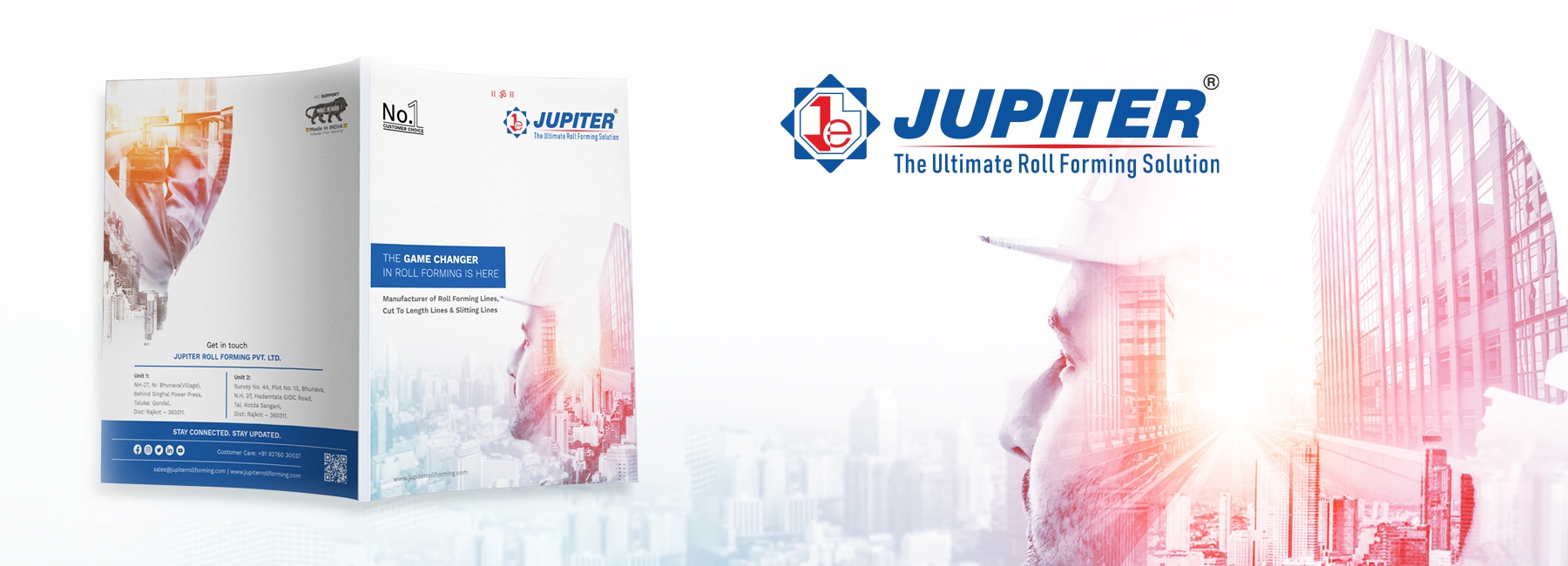 jupiter roll forming pvt. ltd., brochure printing near me, brochure design services in rajkot