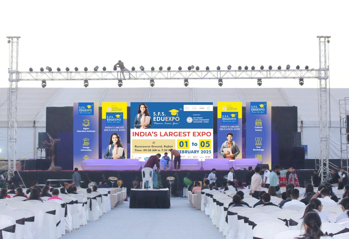 Stage Design for Event, Premium Stage Design, Premium Stall Design, Attractive stage design for event