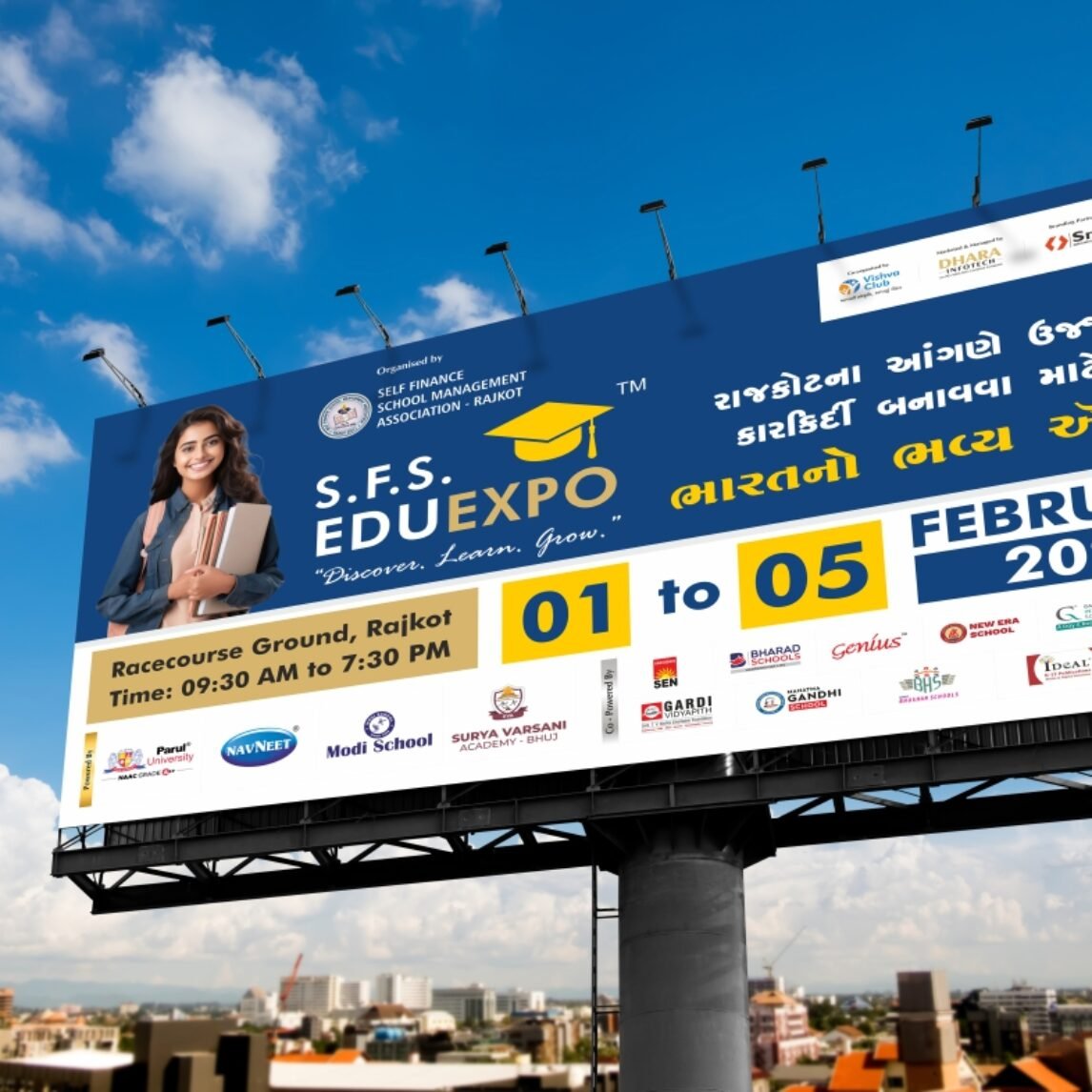 Hoarding Design in Rajkot, Printing Service in Gujarat, Outdoor advertising agency in Rajkot
