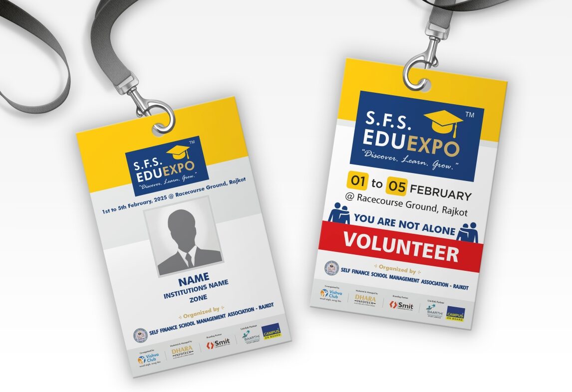 i card design, i card printing, Brand kit design, Brand kit design in Rajkot, event footfall, event football