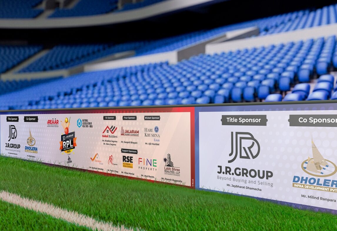 cricket boundary sponsor design, Boundary Board design, Sponsors, Sponsors Marketing