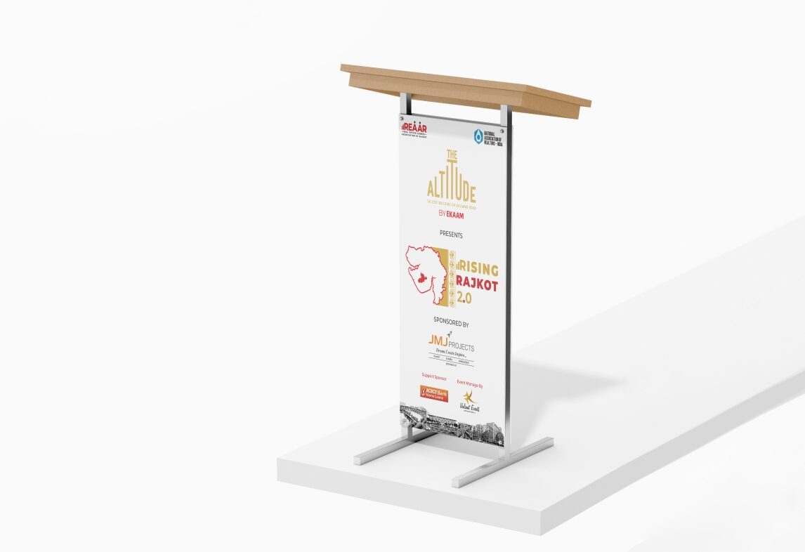 Standee design, Creative standee design agency, standee design for exhibitions, standee printing, Printing service near me, standee graphics