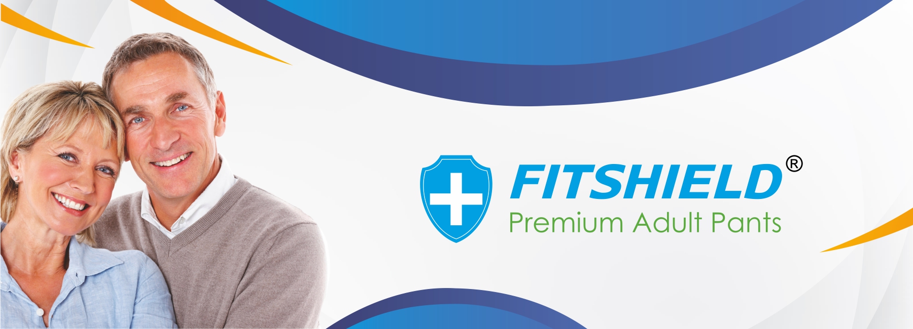 Fitshield Adult Diaper Branding, Premium Hygiene Product Visual Design, Adult Care Product Brand Presentation, Personal Hygiene Product Marketing Design, Modern Healthcare Brand Identity