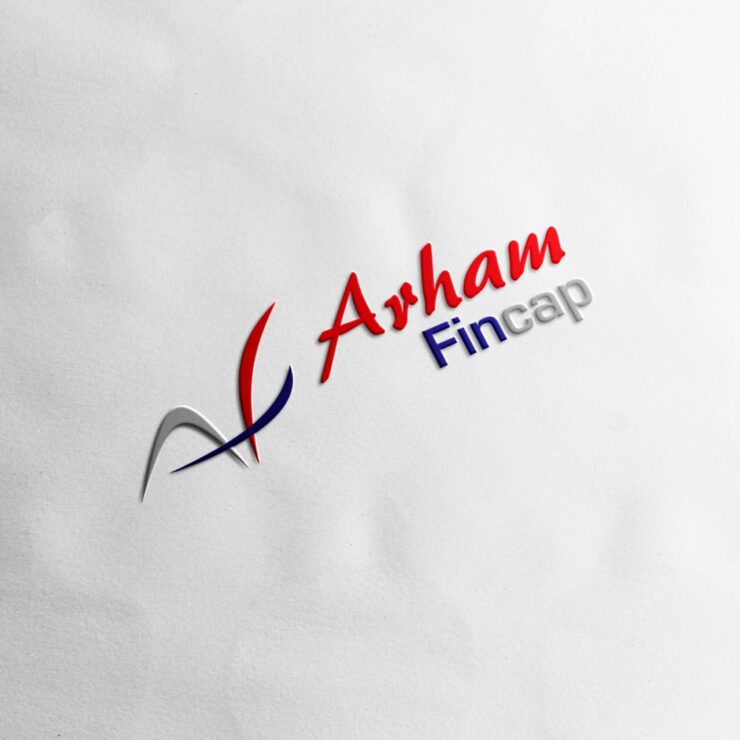 Arham Fincap, Logo Design Rajkot, Professional logo design, Custom logo design