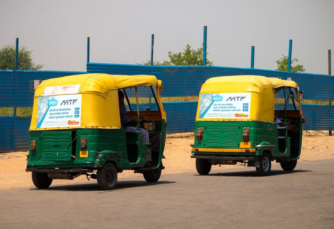 rikshaw graphic design, vehicle graphic design