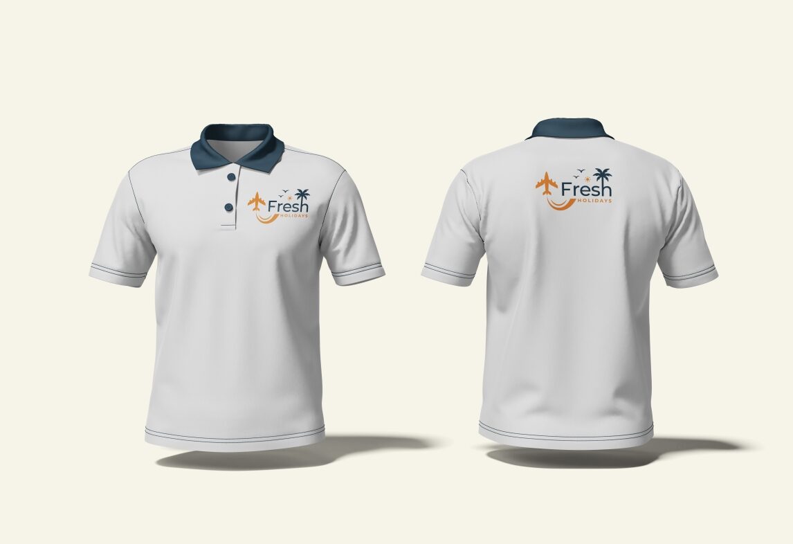 t-shirt branding, t-shirt design with logo, marketing design