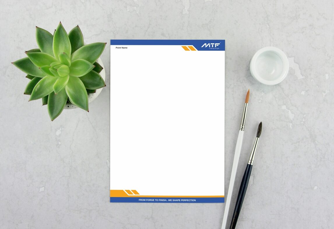 letterhead Design, custom letterhead printing, professional letterhead design in Rajkot
