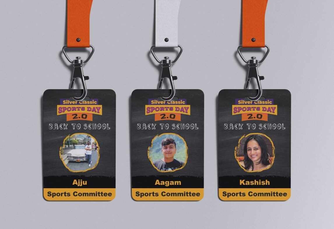 Event Security Cards, Sports Identity Design, Custom Event Pass, ID Badge Design